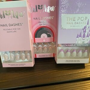 Nail Dashes, 3 sets. Brand new in boxes.